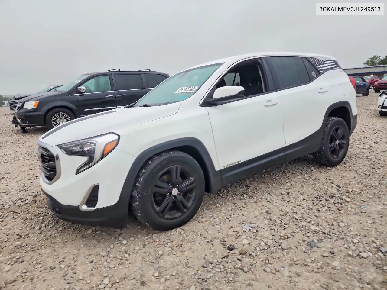 GMC TERRAIN 2018, VIN 3GKALMEV0JL249513
