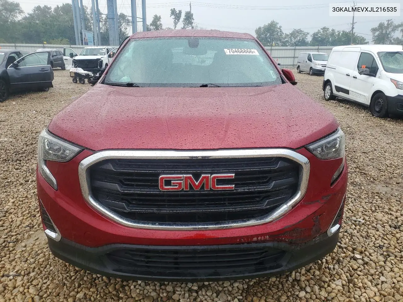 2018 GMC TERRAIN VIN 3GKALMEVXJL216535 — фото 5