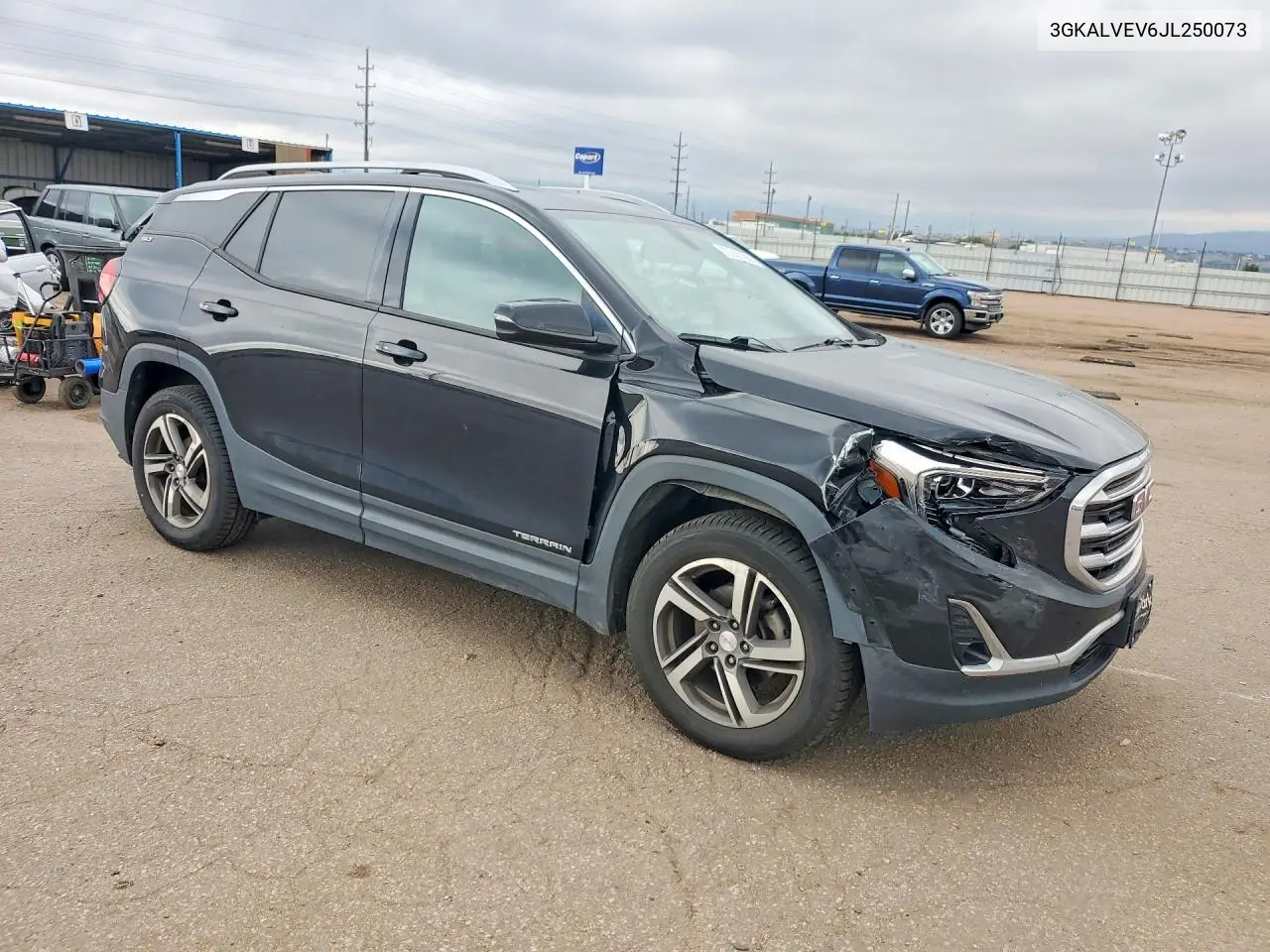 2018 GMC TERRAIN VIN 3GKALVEV6JL250073 — фото 4