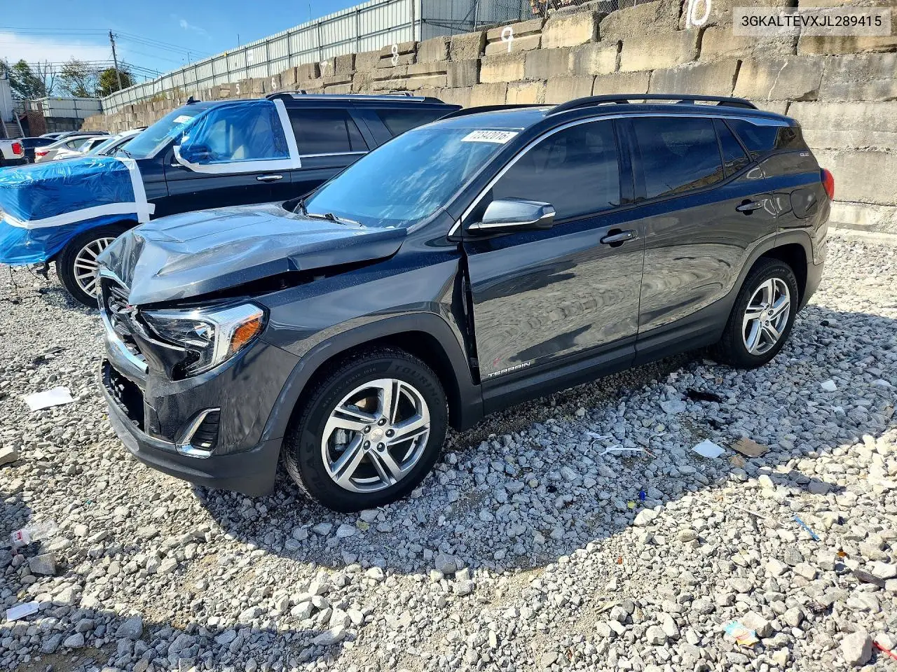 GMC TERRAIN 2018, VIN 3GKALTEVXJL289415