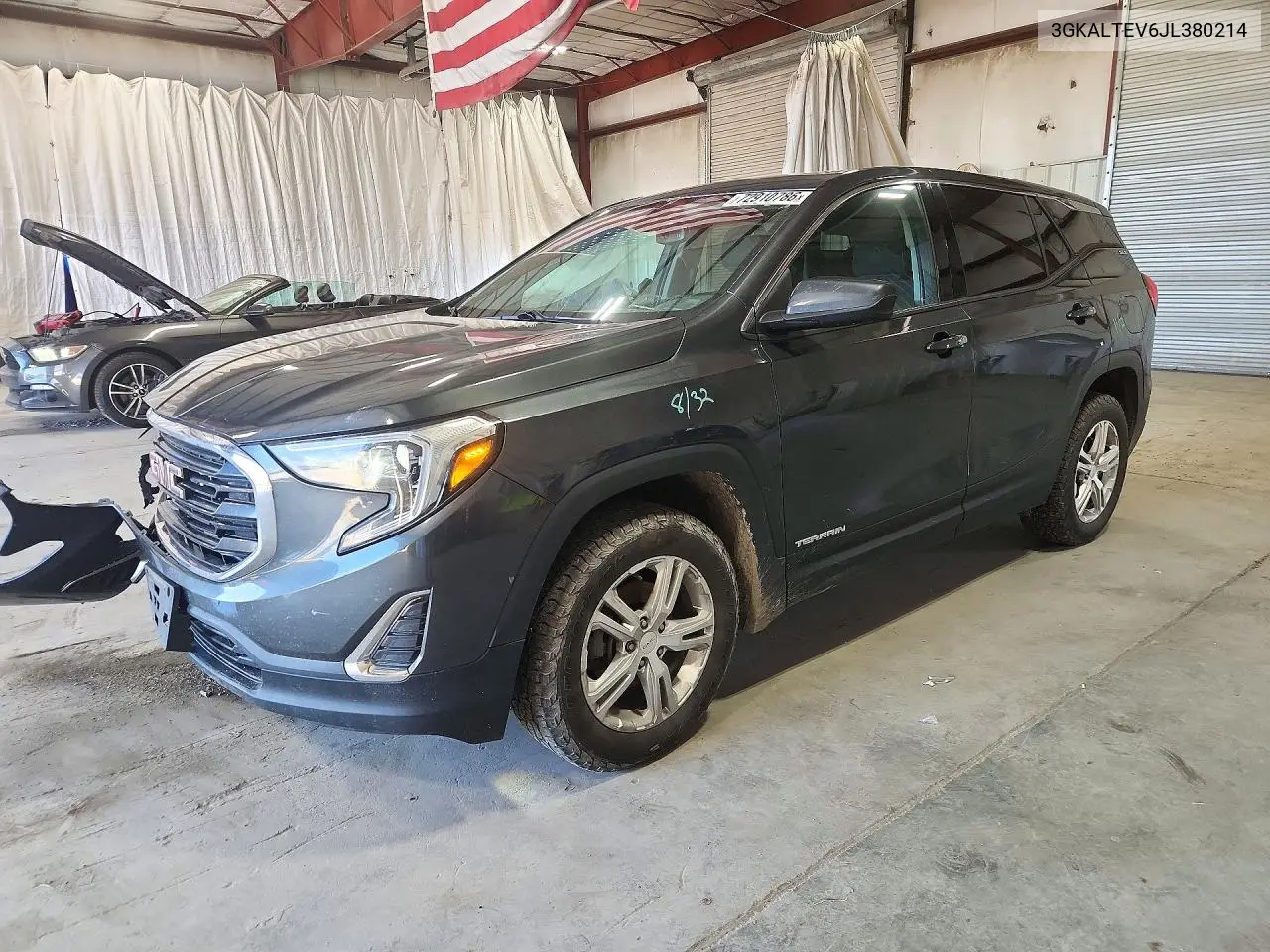GMC TERRAIN 2018, VIN 3GKALTEV6JL380214