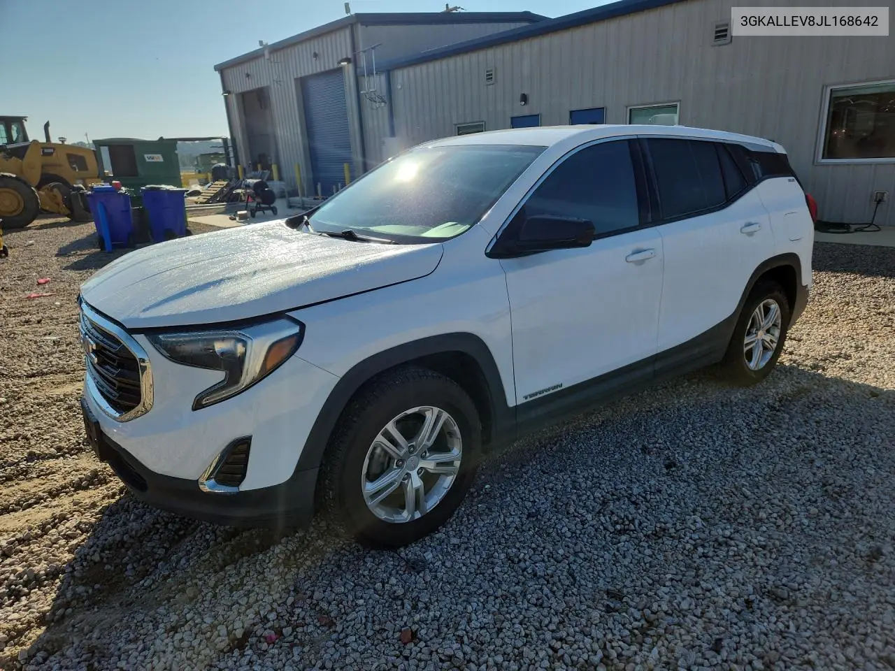 GMC TERRAIN 2018, VIN 3GKALLEV8JL168642