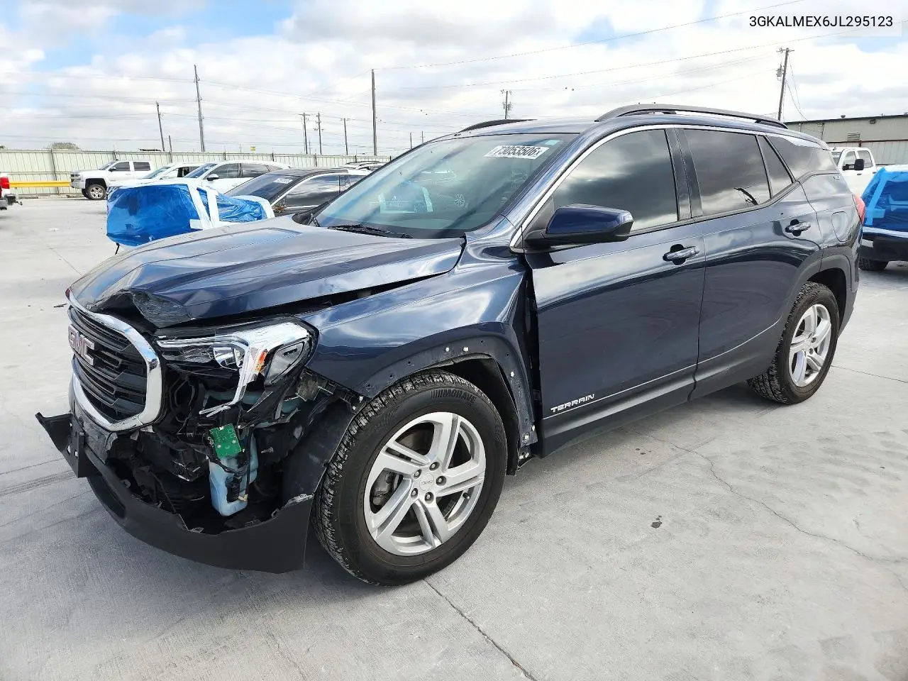 GMC TERRAIN 2018, VIN 3GKALMEX6JL295123