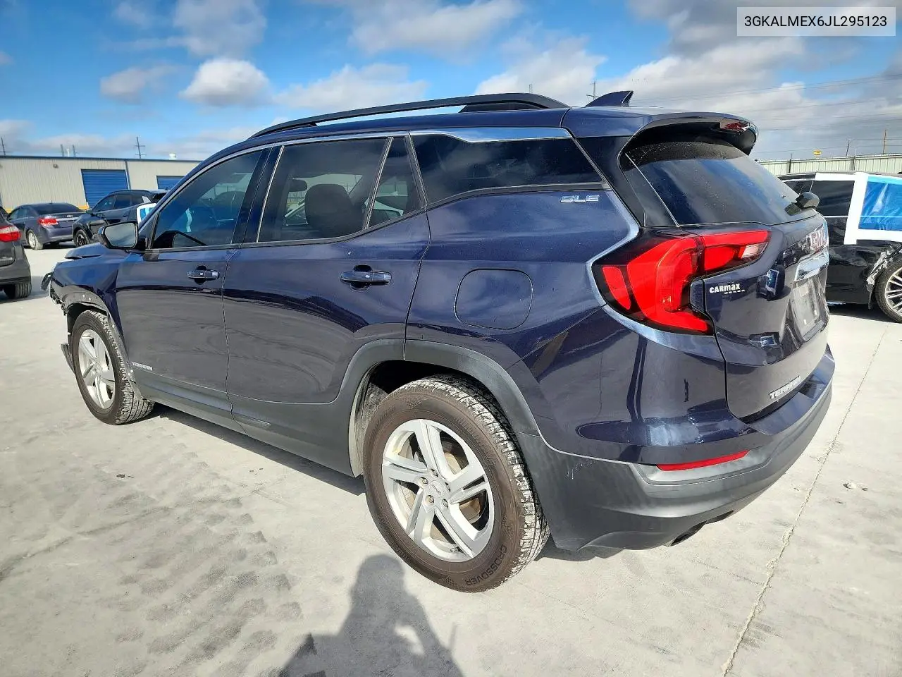 2018 GMC TERRAIN VIN 3GKALMEX6JL295123 — фото 2