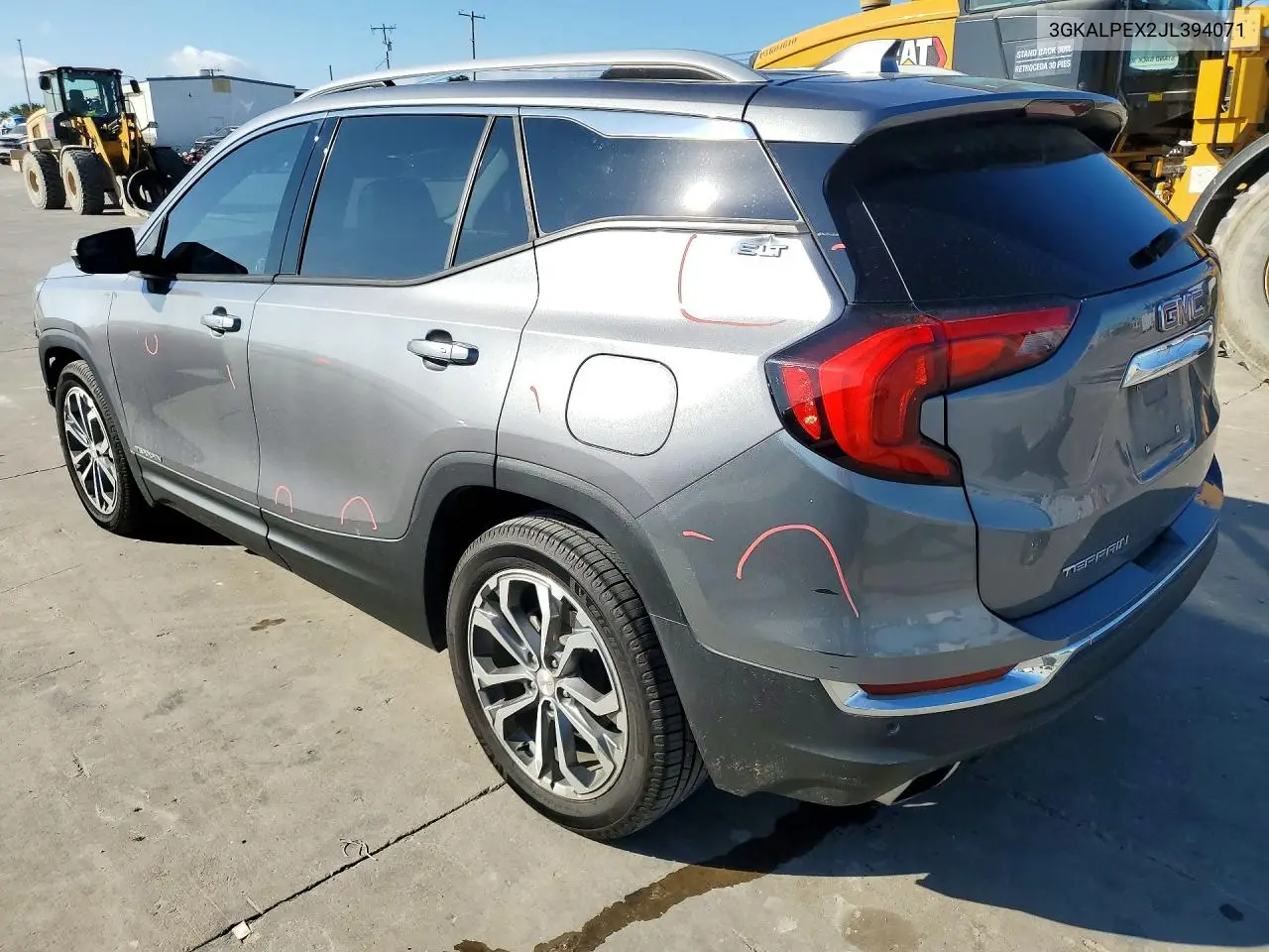 2018 GMC TERRAIN VIN 3GKALPEX2JL394071 — фото 2