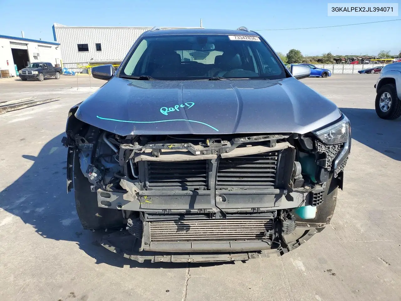 2018 GMC TERRAIN VIN 3GKALPEX2JL394071 — фото 5