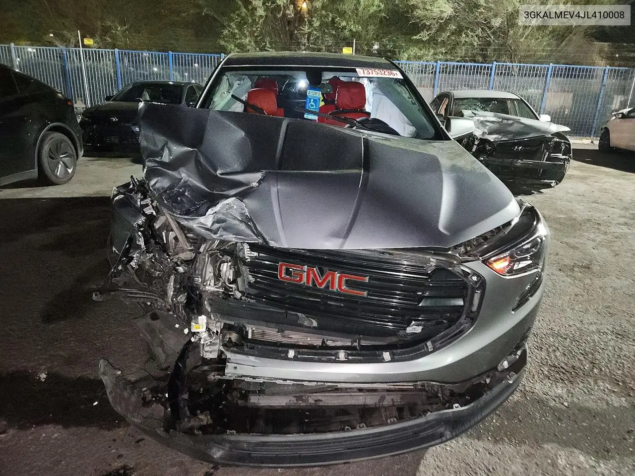 2018 GMC TERRAIN VIN 3GKALMEV4JL410008 — фото 5