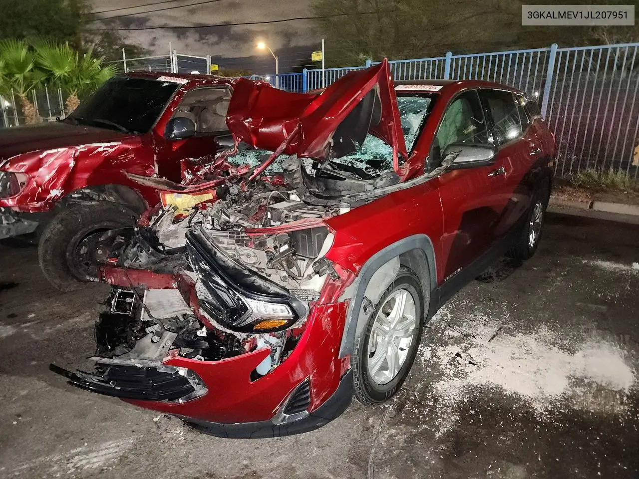 GMC TERRAIN 2018, VIN 3GKALMEV1JL207951