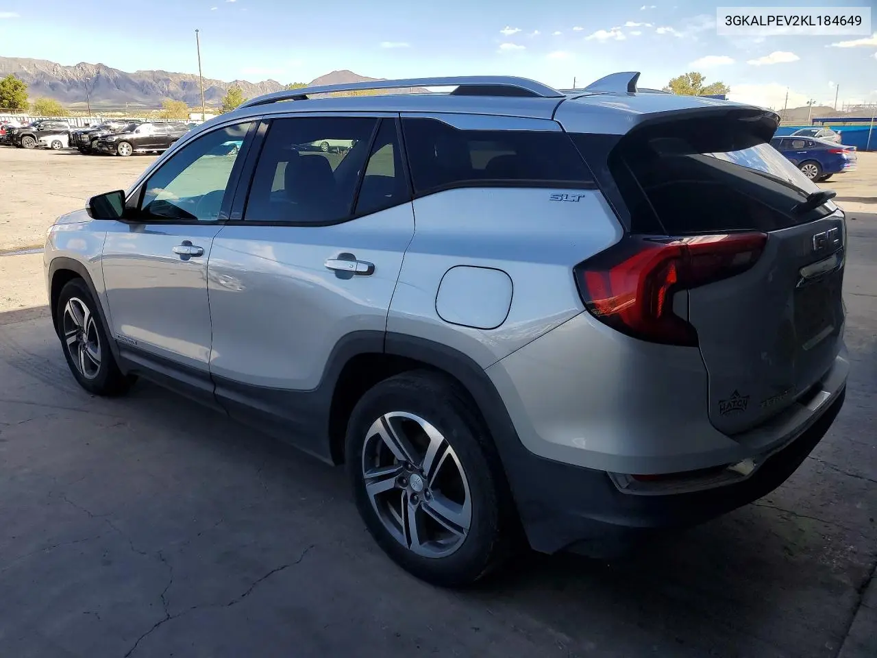 2019 GMC TERRAIN VIN 3GKALPEV2KL184649 — фото 2
