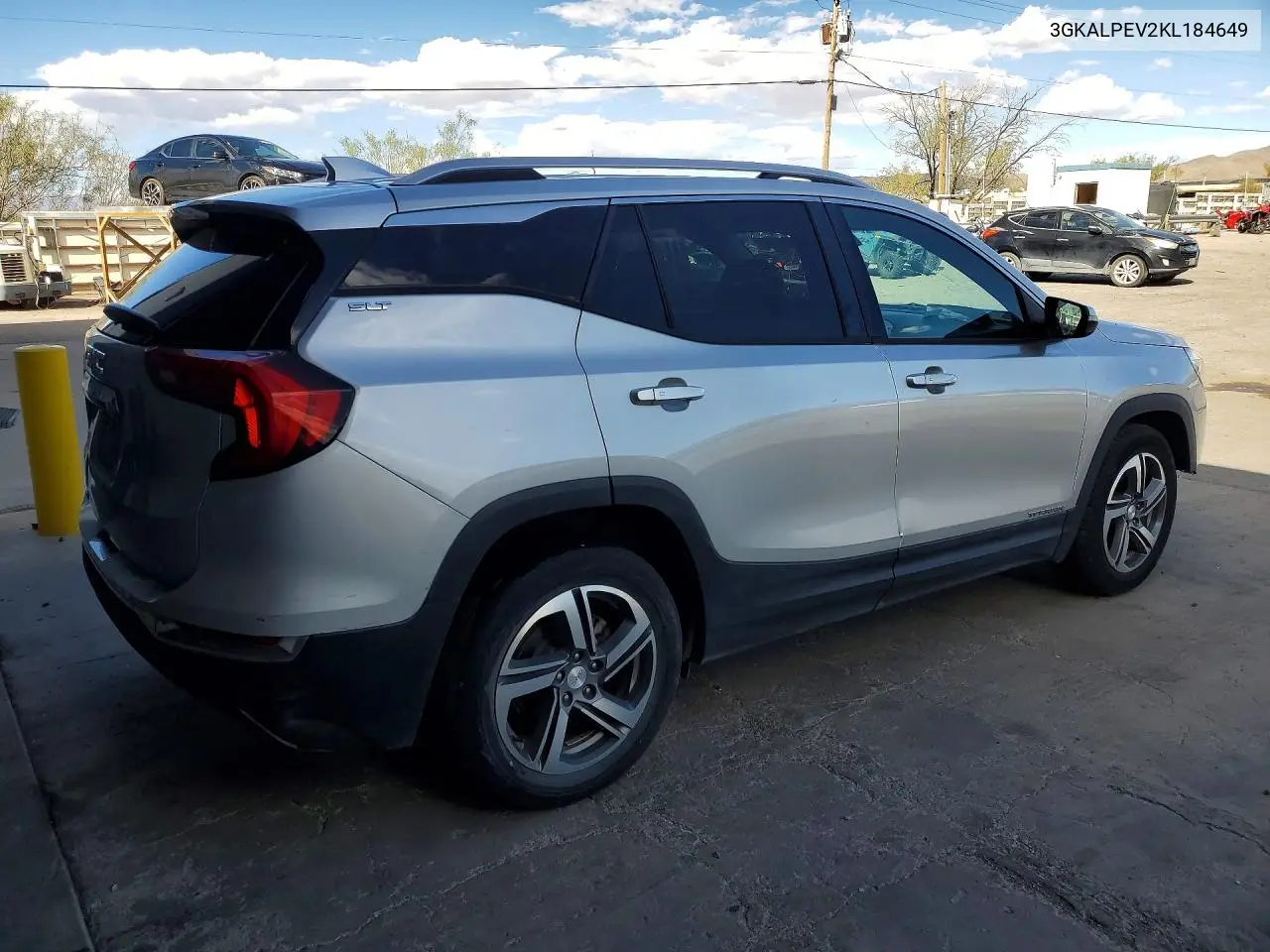 2019 GMC TERRAIN VIN 3GKALPEV2KL184649 — фото 3