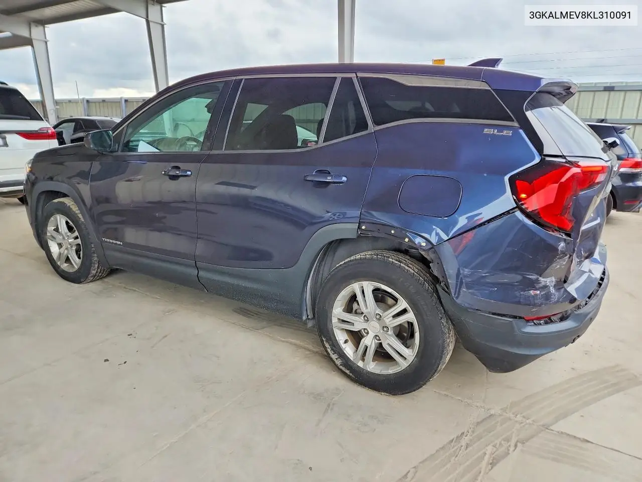 2019 GMC TERRAIN VIN 3GKALMEV8KL310091 — фото 2