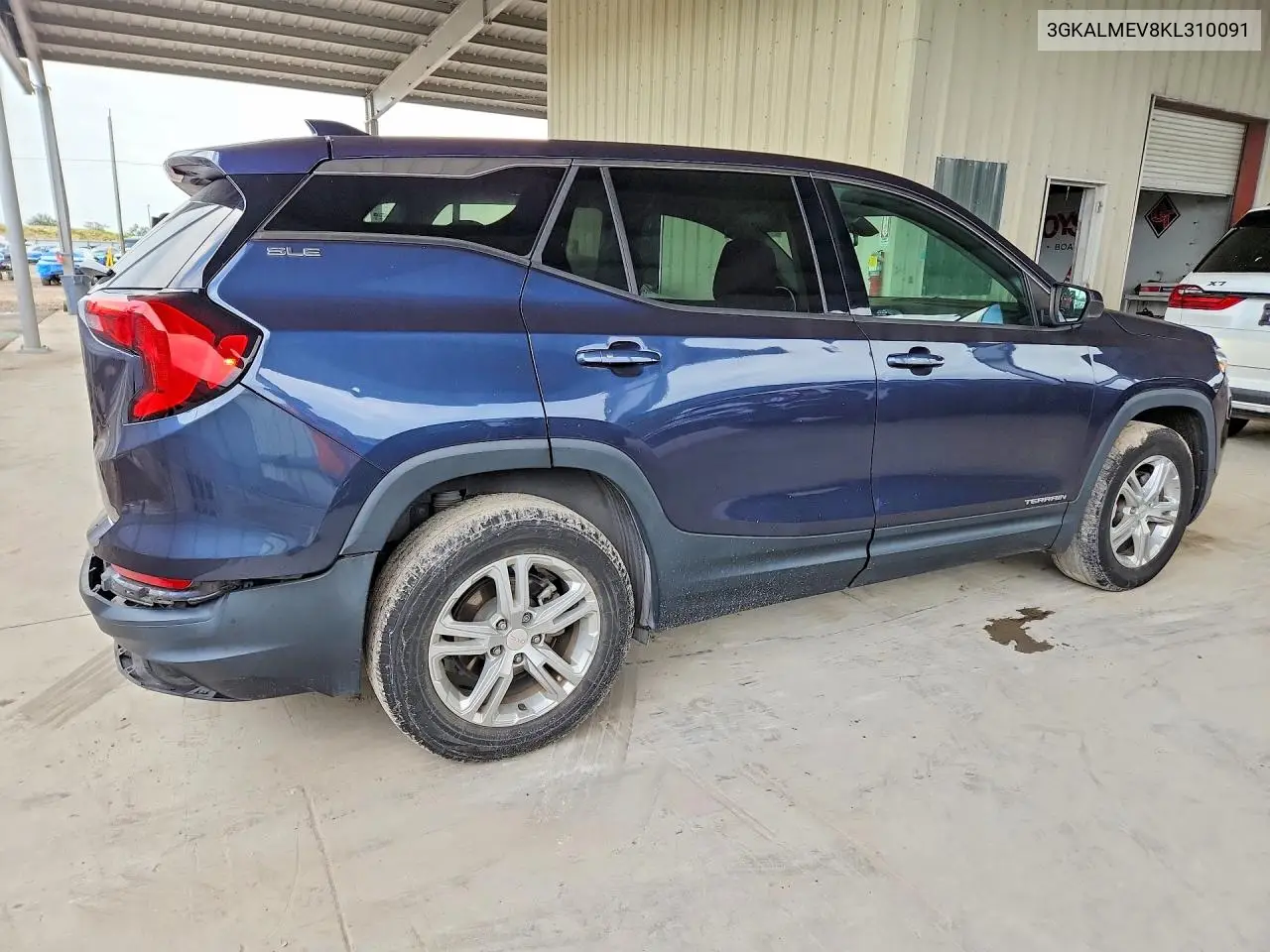 2019 GMC TERRAIN VIN 3GKALMEV8KL310091 — фото 3