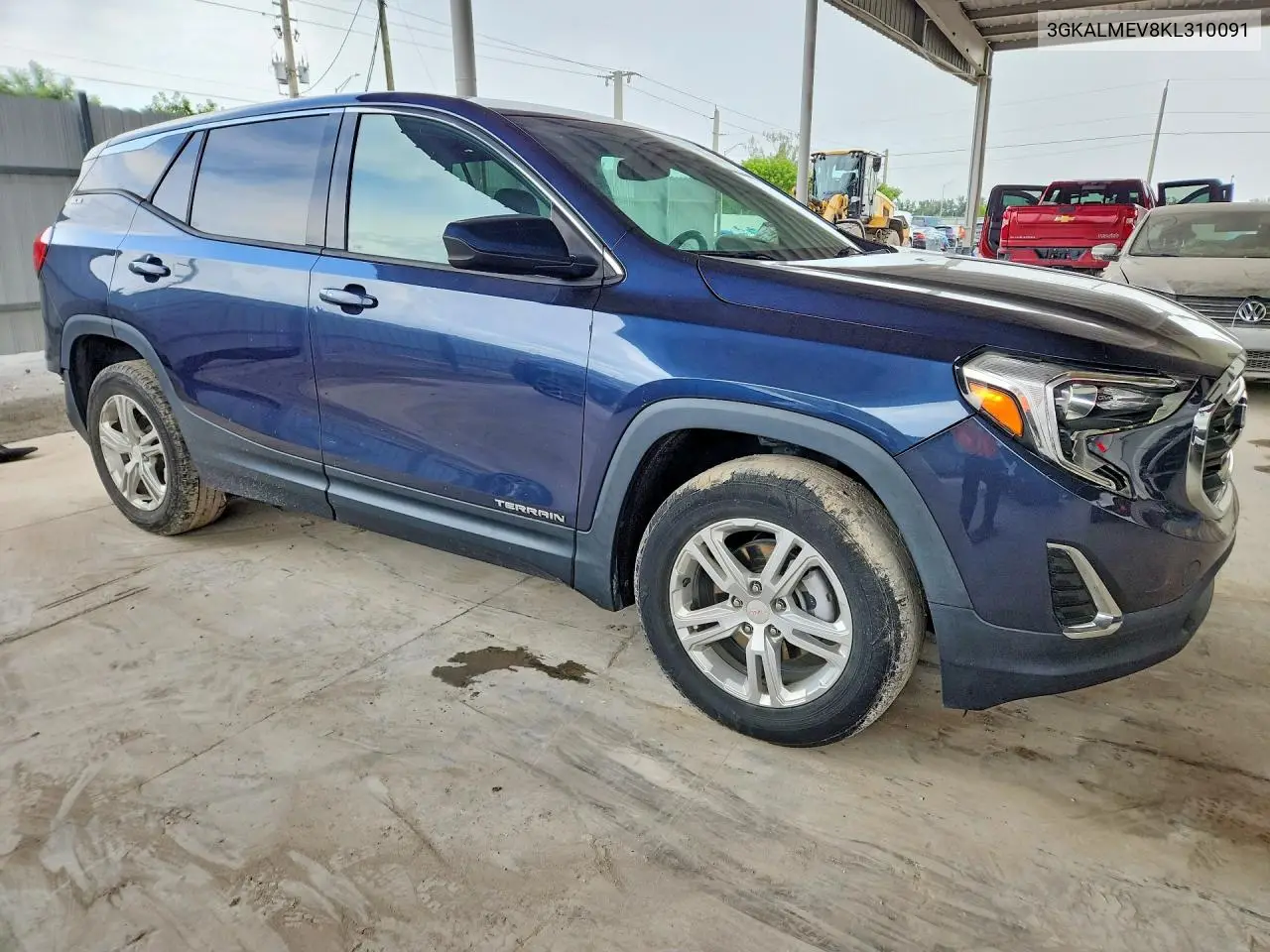 2019 GMC TERRAIN VIN 3GKALMEV8KL310091 — фото 4