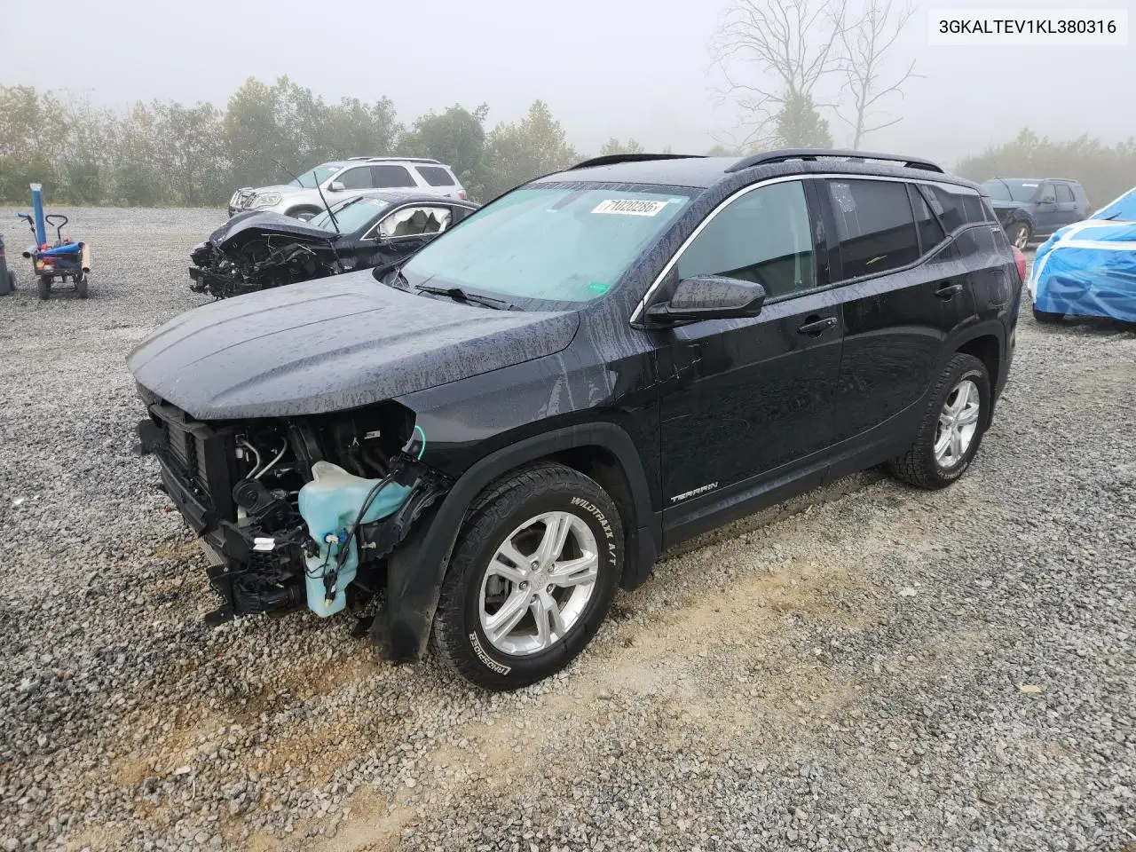 GMC TERRAIN 2019, VIN 3GKALTEV1KL380316