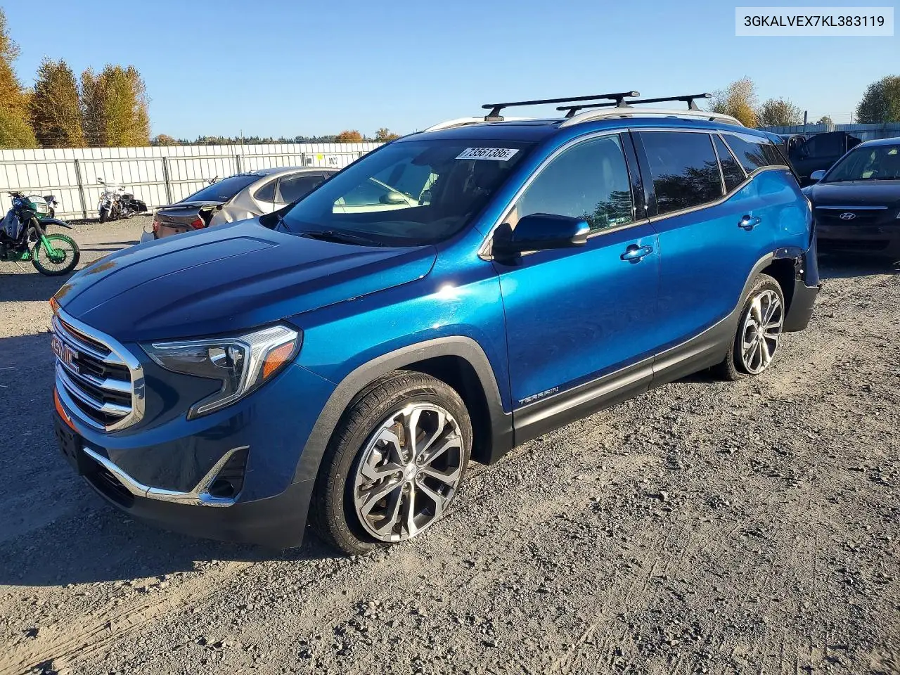 GMC TERRAIN 2019, VIN 3GKALVEX7KL383119