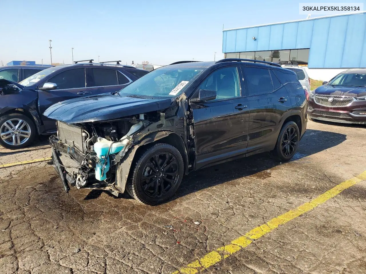 GMC TERRAIN 2019, VIN 3GKALPEX5KL358134