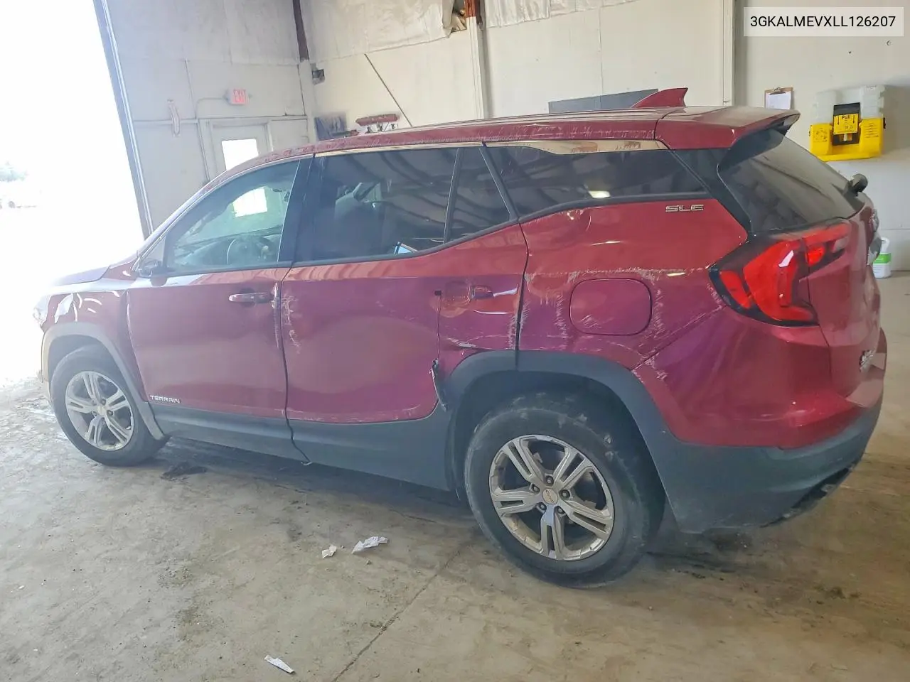 2020 GMC TERRAIN VIN 3GKALMEVXLL126207 — фото 2