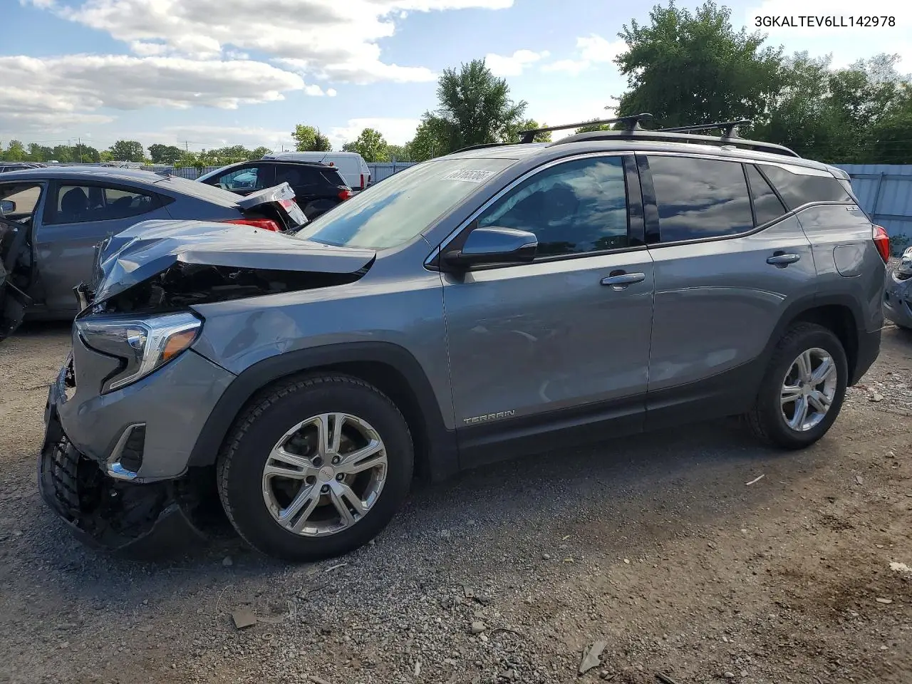 GMC TERRAIN 2020, VIN 3GKALTEV6LL142978
