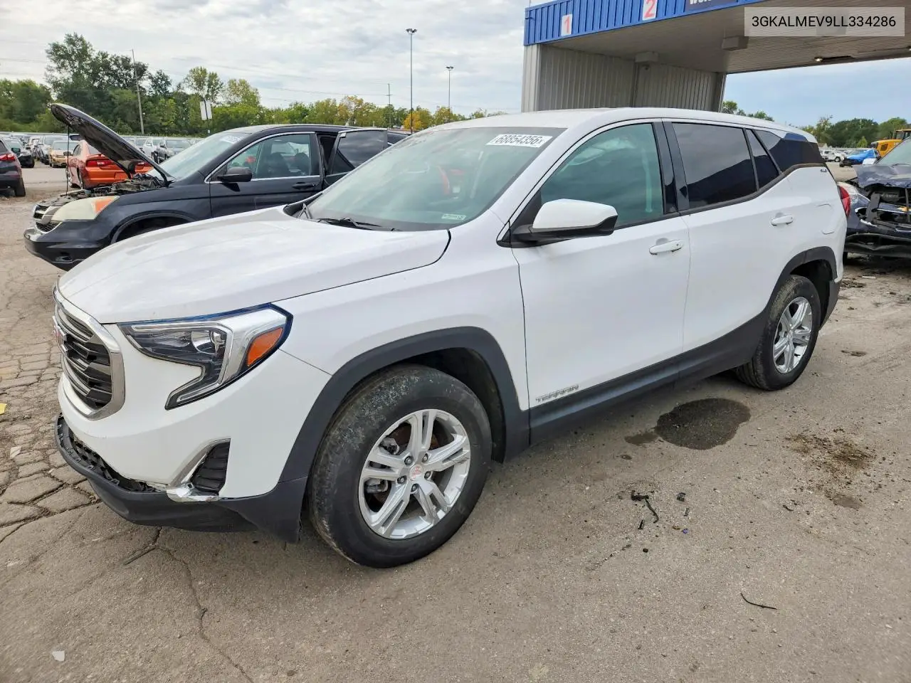 GMC TERRAIN 2020, VIN 3GKALMEV9LL334286