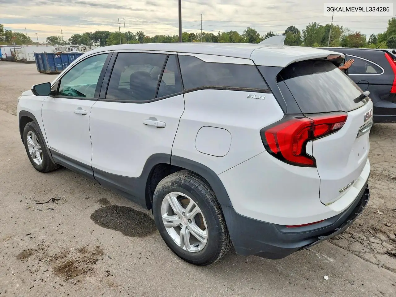 2020 GMC TERRAIN VIN 3GKALMEV9LL334286 — фото 2