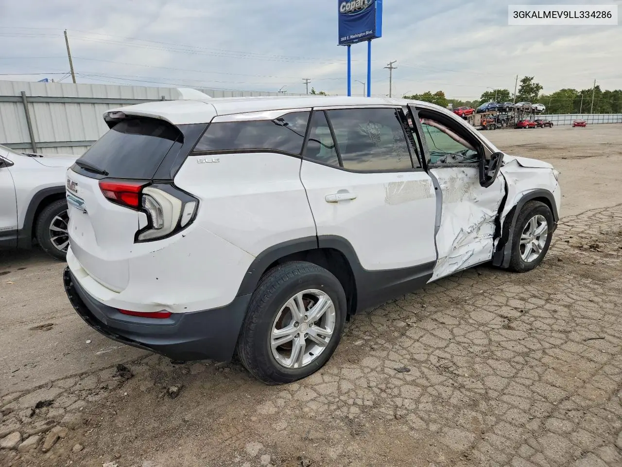 2020 GMC TERRAIN VIN 3GKALMEV9LL334286 — фото 3