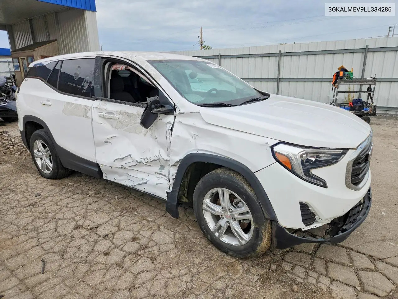 2020 GMC TERRAIN VIN 3GKALMEV9LL334286 — фото 4
