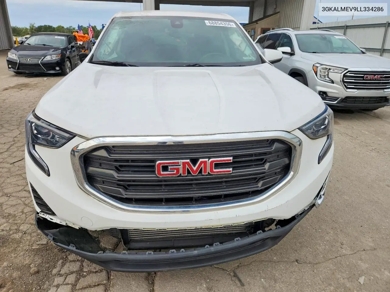 2020 GMC TERRAIN VIN 3GKALMEV9LL334286 — фото 5