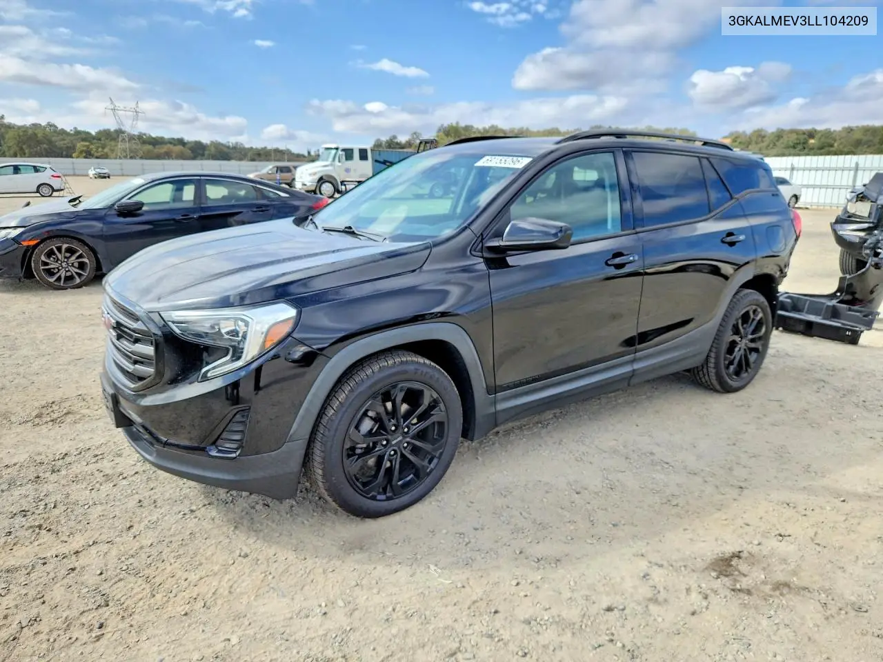 GMC TERRAIN 2020, VIN 3GKALMEV3LL104209