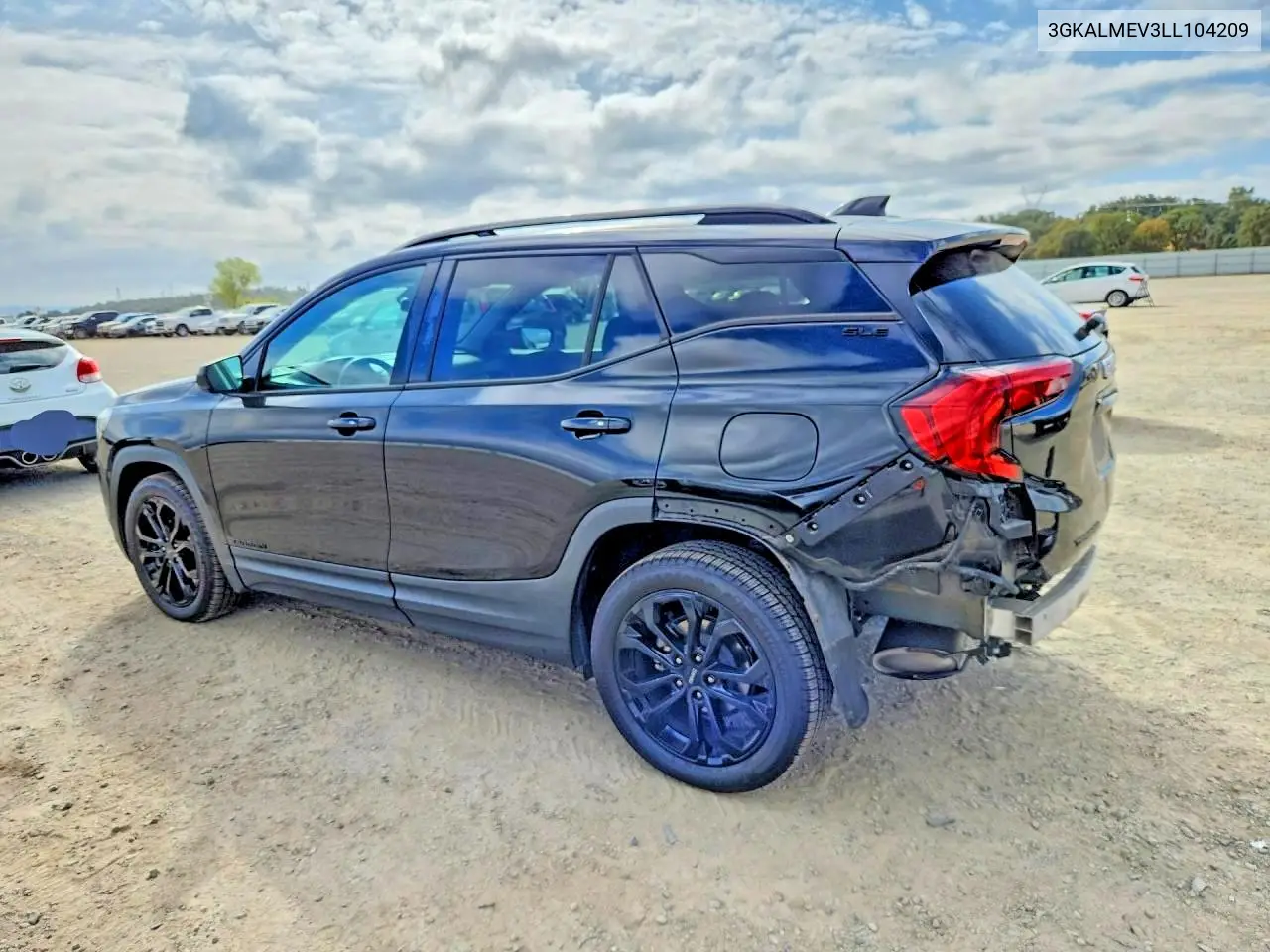 2020 GMC TERRAIN VIN 3GKALMEV3LL104209 — фото 2