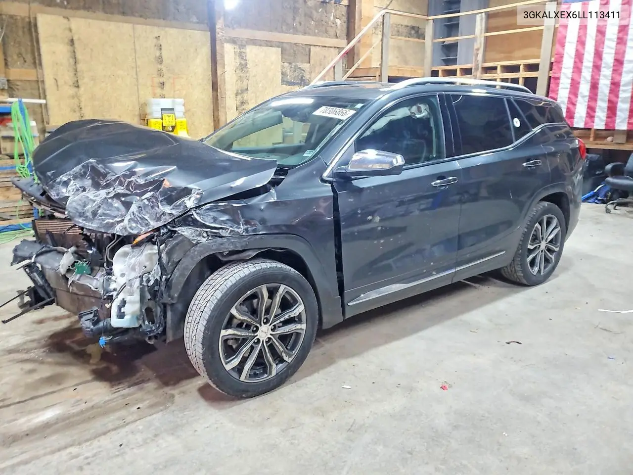 GMC TERRAIN 2020, VIN 3GKALXEX6LL113411