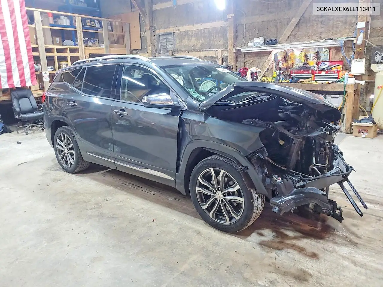 2020 GMC TERRAIN VIN 3GKALXEX6LL113411 — фото 4