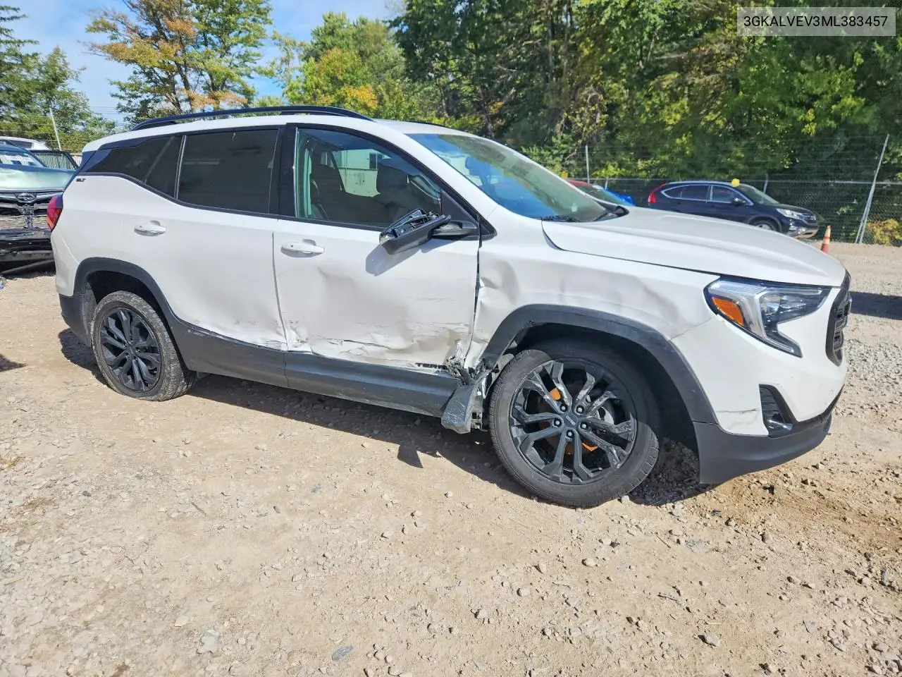 2021 GMC TERRAIN VIN 3GKALVEV3ML383457 — фото 4
