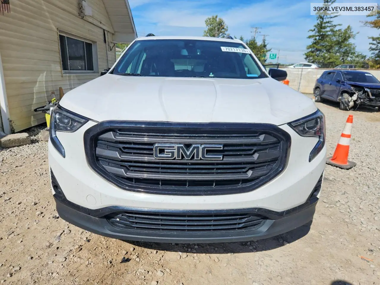2021 GMC TERRAIN VIN 3GKALVEV3ML383457 — фото 5