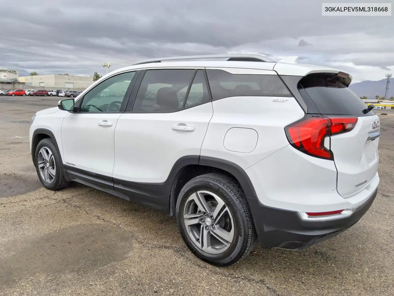 2021 GMC TERRAIN VIN 3GKALPEV5ML318668 — фото 2