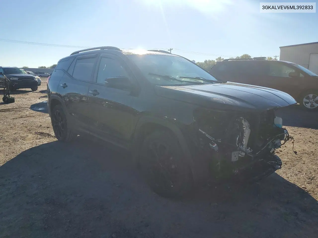 2021 GMC TERRAIN VIN 3GKALVEV6ML392833 — фото 4