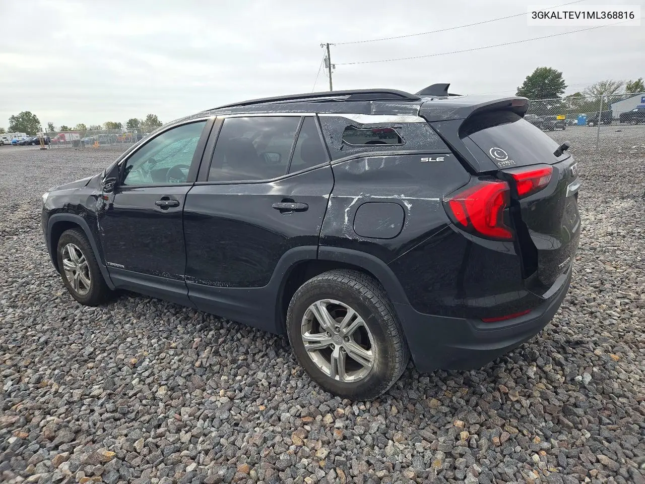 2021 GMC TERRAIN VIN 3GKALTEV1ML368816 — фото 2