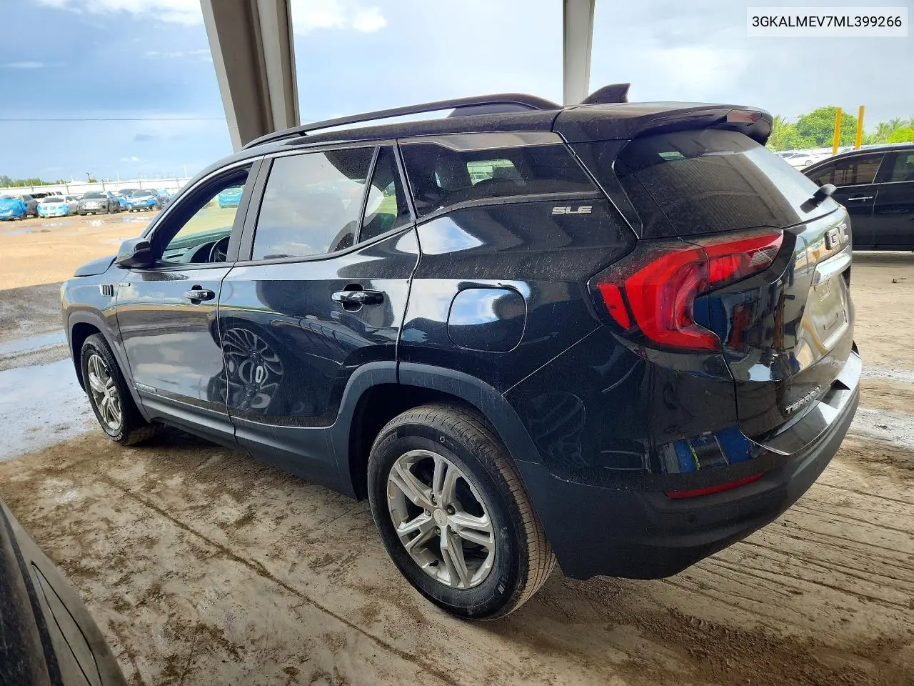 2021 GMC TERRAIN VIN 3GKALMEV7ML399266 — фото 2
