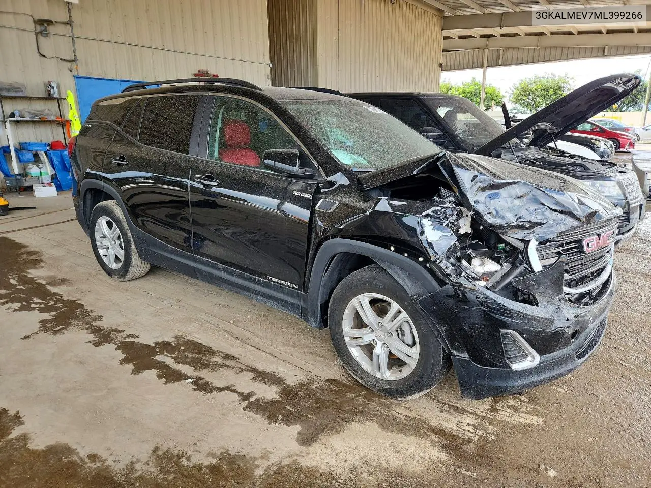 2021 GMC TERRAIN VIN 3GKALMEV7ML399266 — фото 4