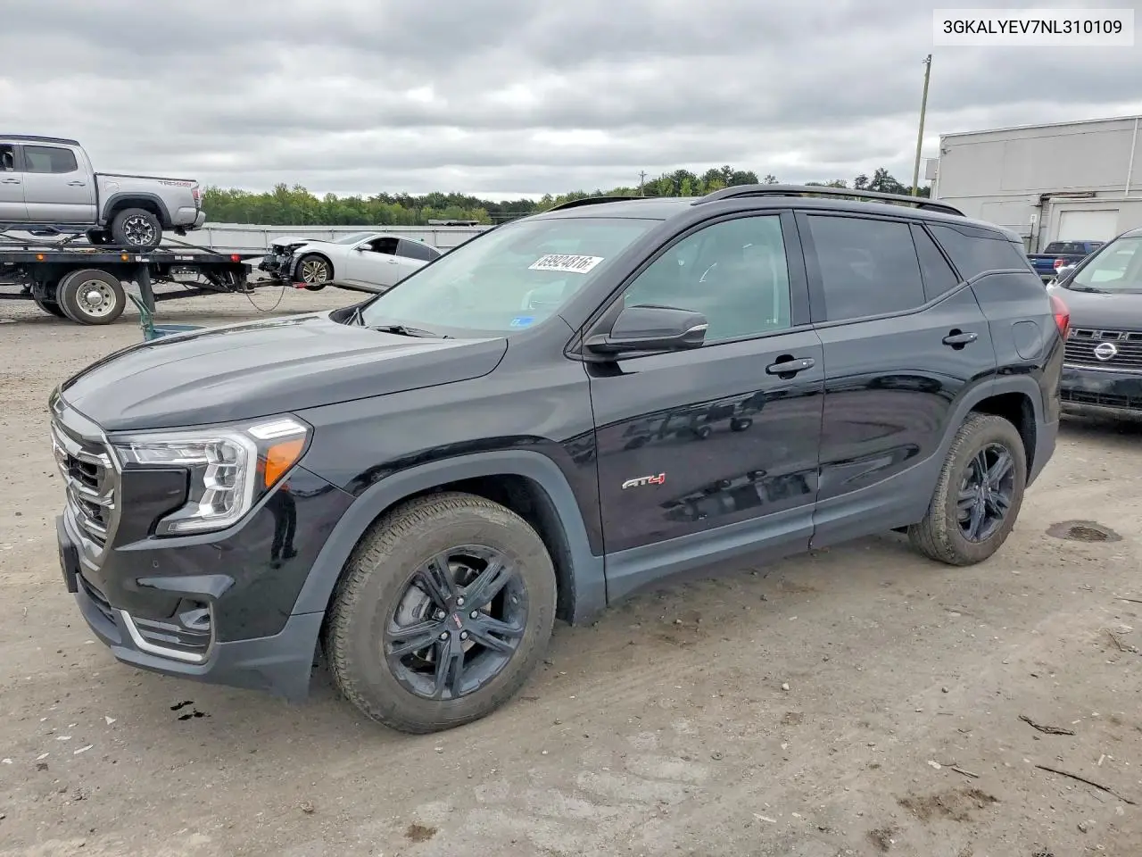 GMC TERRAIN 2022, VIN 3GKALYEV7NL310109