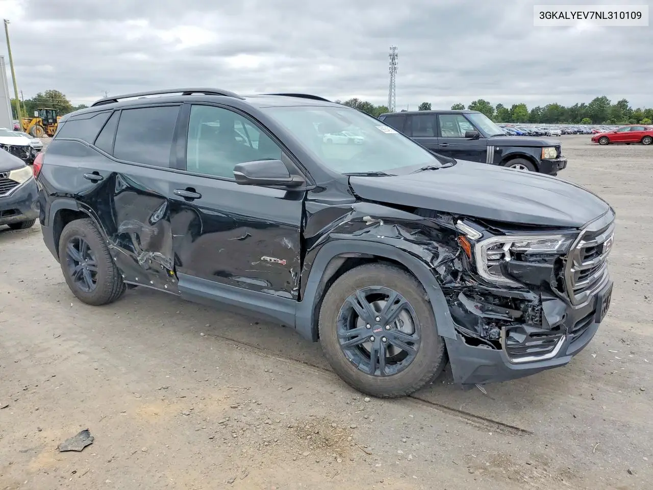 2022 GMC TERRAIN VIN 3GKALYEV7NL310109 — фото 4