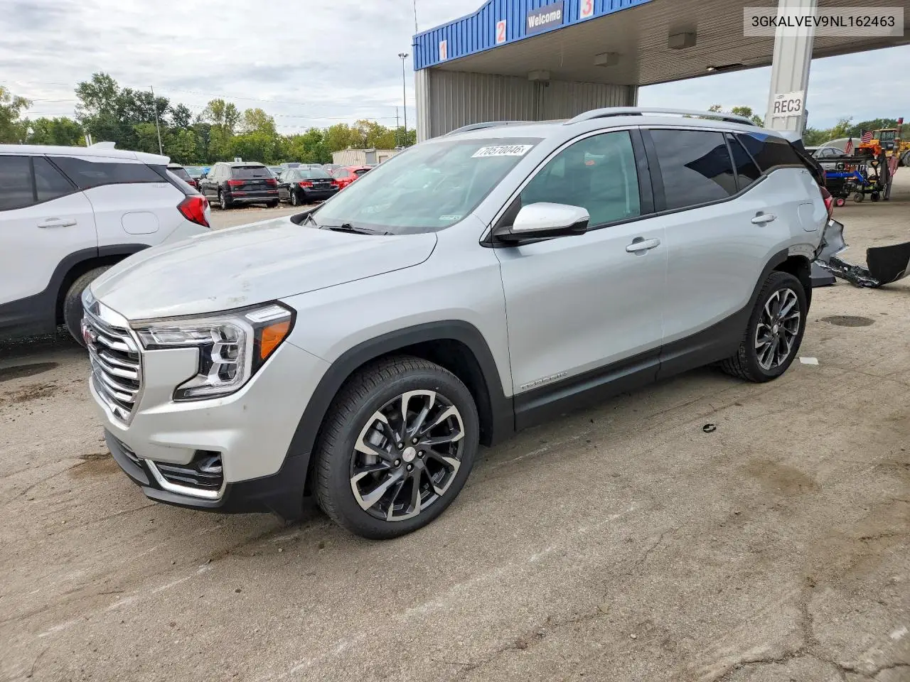GMC TERRAIN 2022, VIN 3GKALVEV9NL162463
