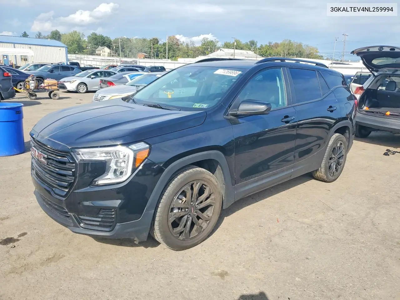 GMC TERRAIN 2022, VIN 3GKALTEV4NL259994
