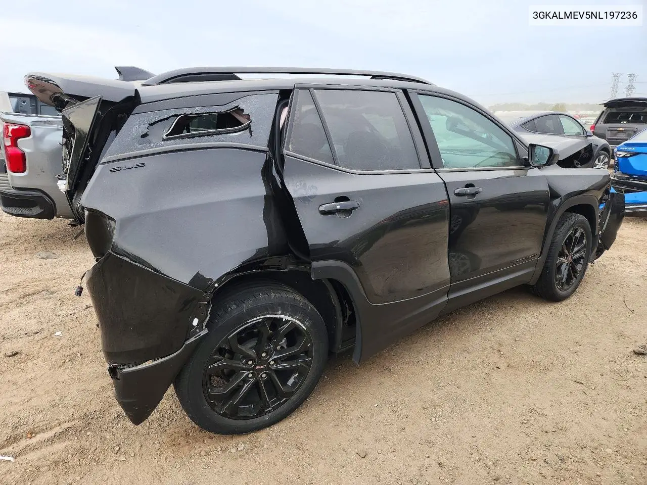 2022 GMC TERRAIN VIN 3GKALMEV5NL197236 — фото 3