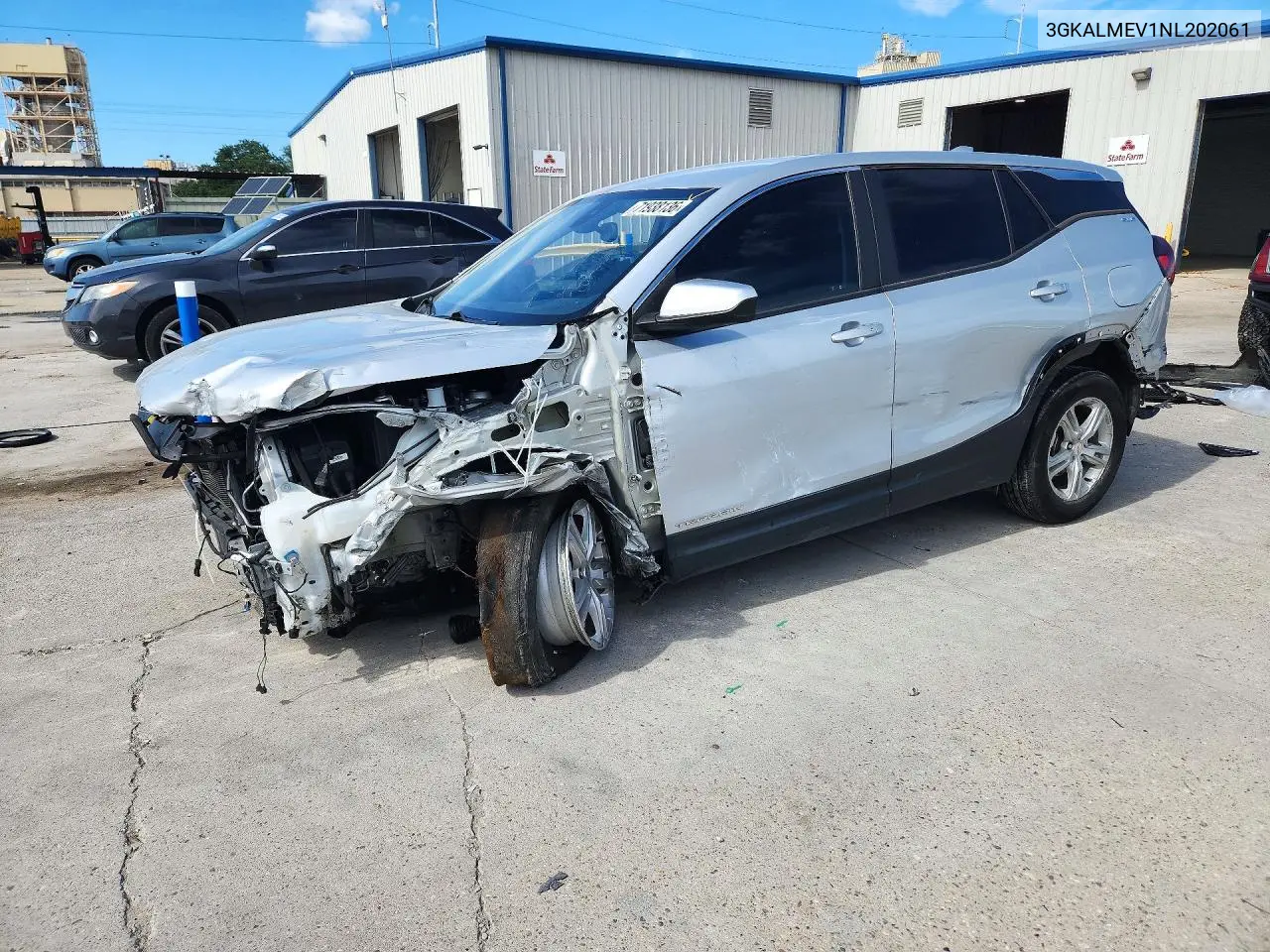 GMC TERRAIN 2022, VIN 3GKALMEV1NL202061