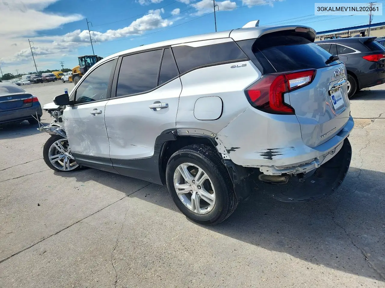 2022 GMC TERRAIN VIN 3GKALMEV1NL202061 — фото 2