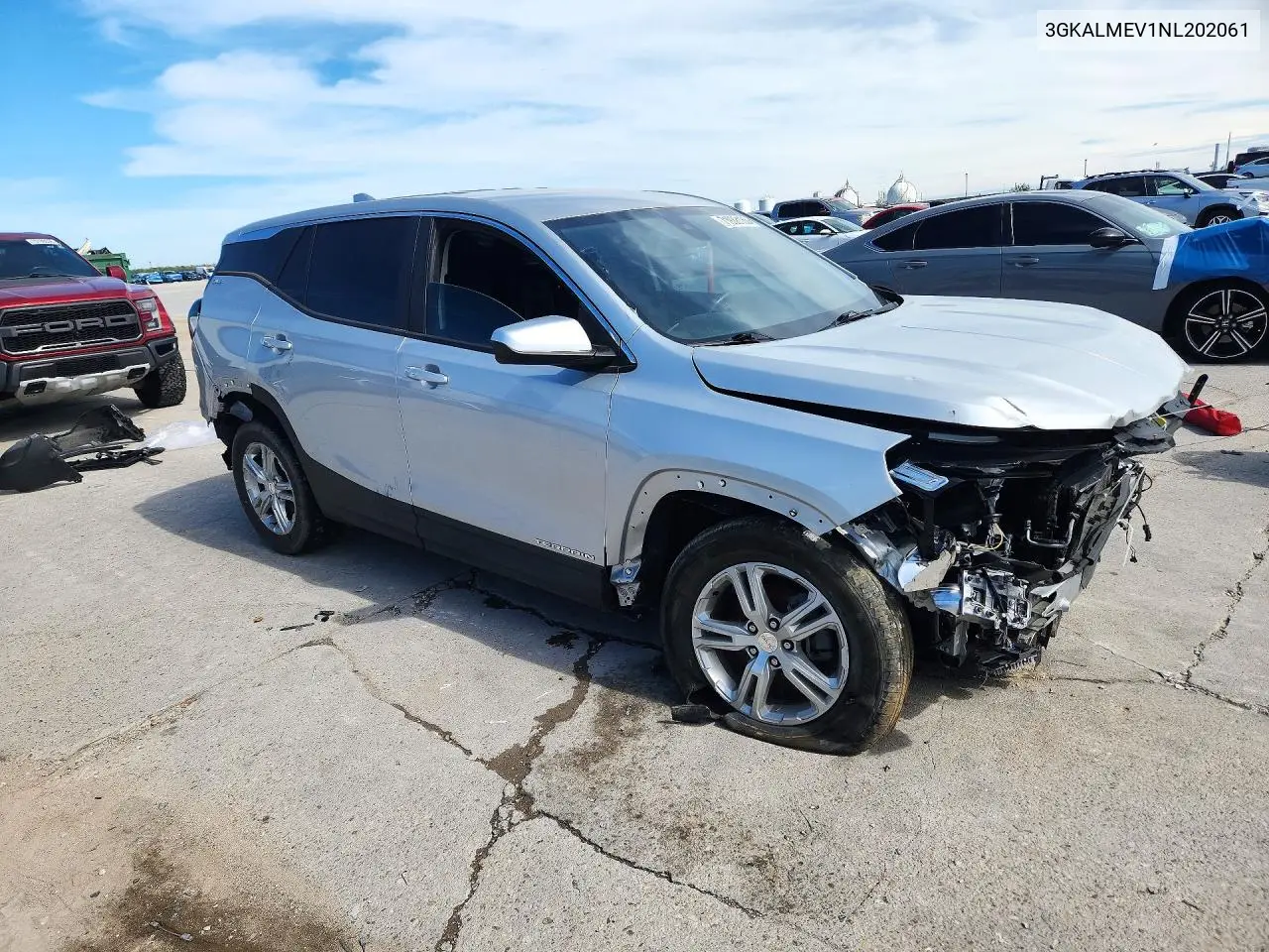 2022 GMC TERRAIN VIN 3GKALMEV1NL202061 — фото 4