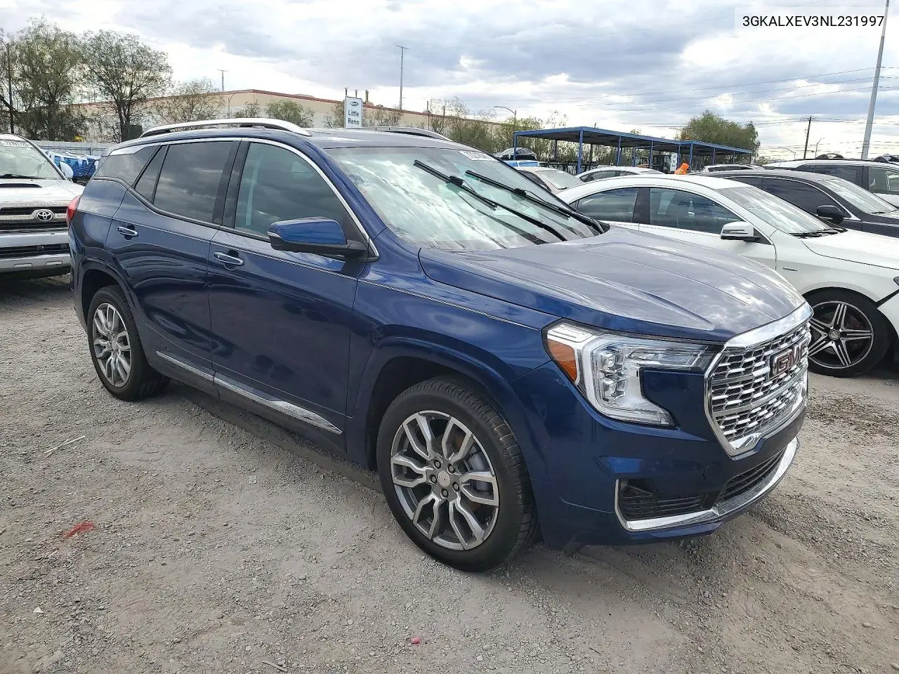 2022 GMC TERRAIN VIN 3GKALXEV3NL231997 — фото 4