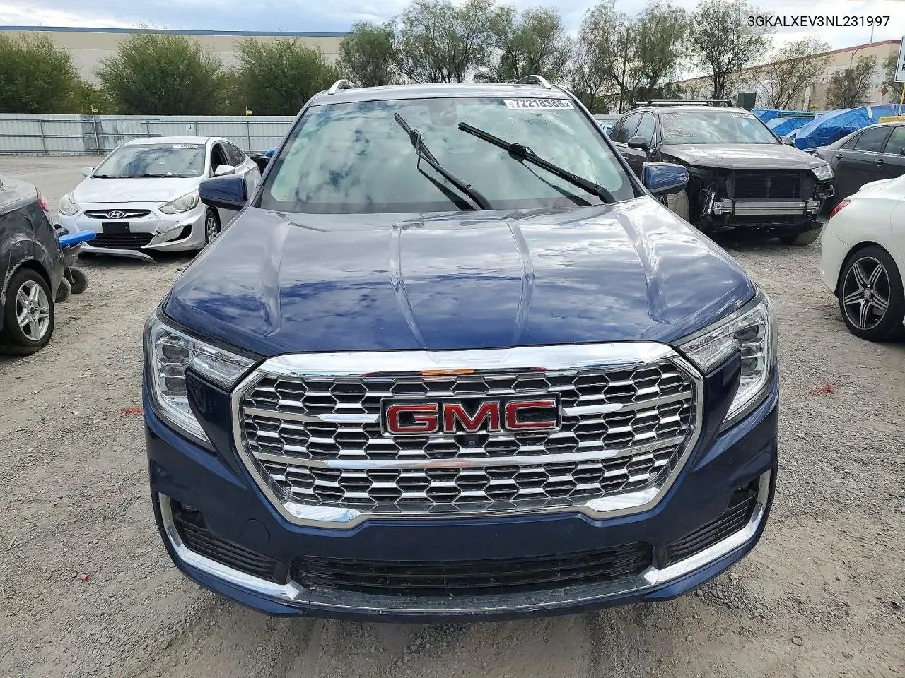 2022 GMC TERRAIN VIN 3GKALXEV3NL231997 — фото 5