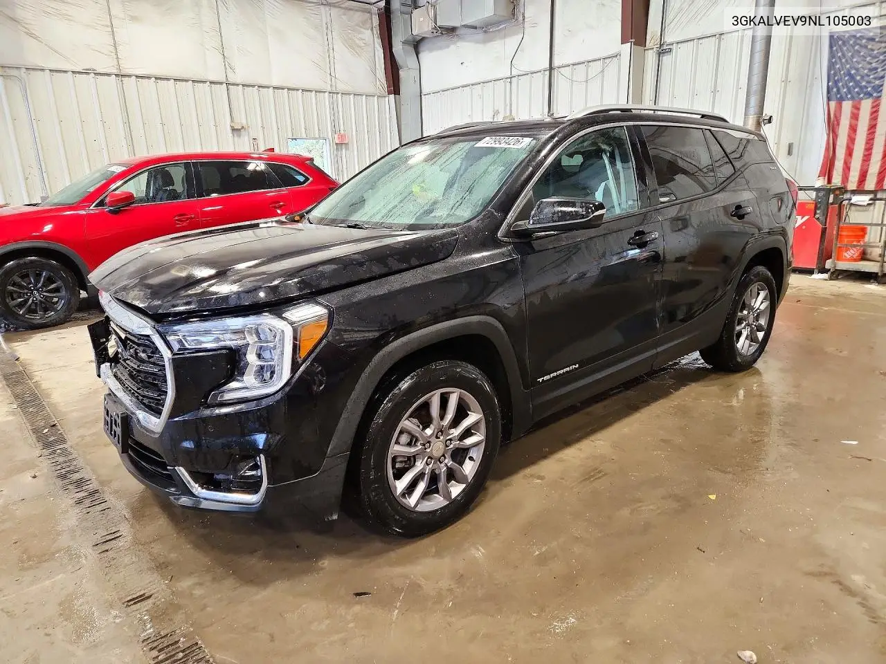 GMC TERRAIN 2022, VIN 3GKALVEV9NL105003