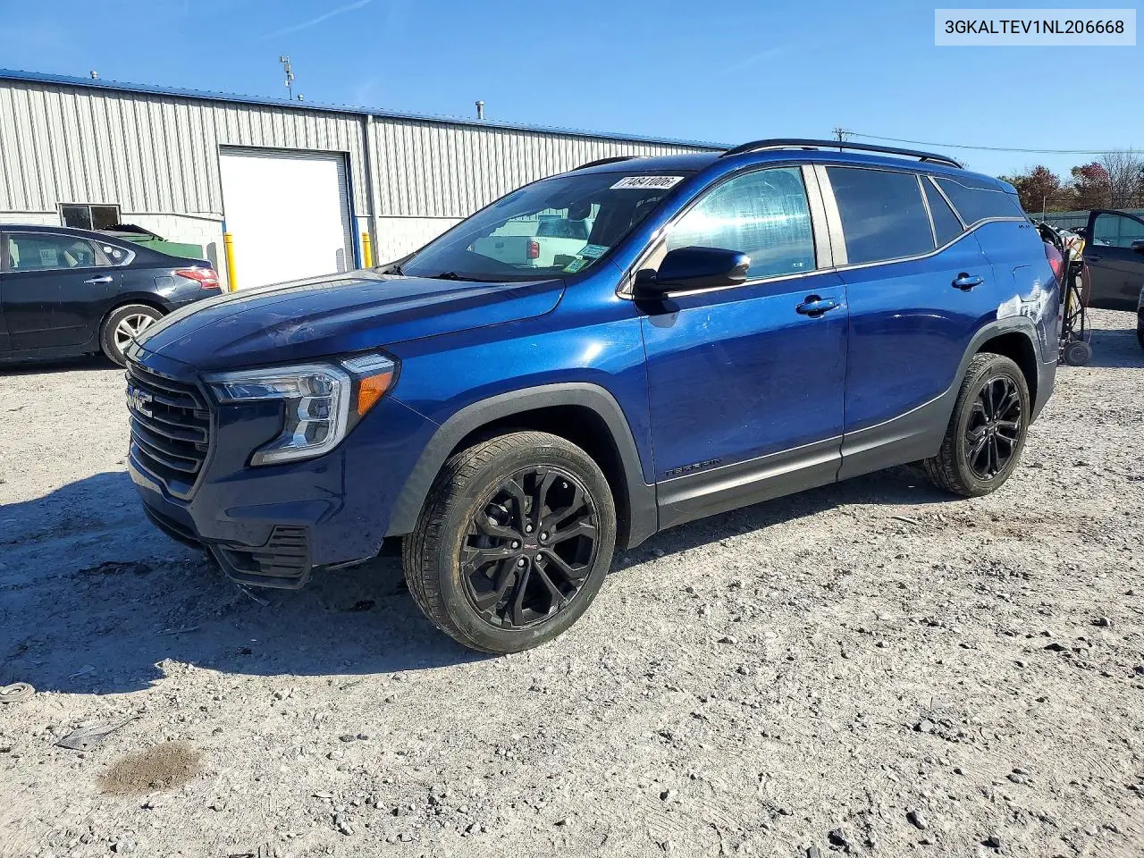 GMC TERRAIN 2022, VIN 3GKALTEV1NL206668